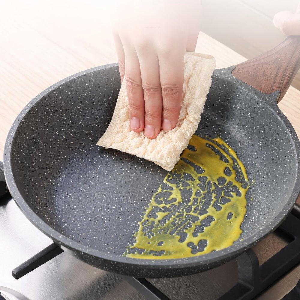 Nonstick Frying Pan Skillet with Lid