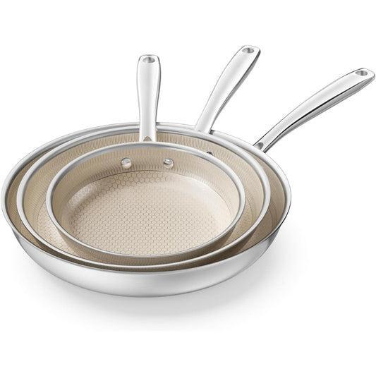 Nonstick Hybrid Frying Pan Set